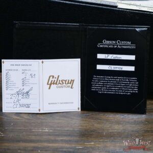 Gibson Custom Shop Les Paul Custom Ebony Fingerboard Gloss Ebony(Black) - Image 11