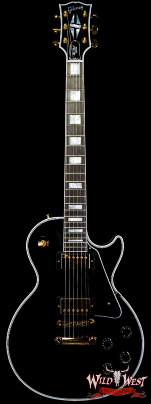 Gibson Custom Shop Les Paul Custom Ebony Fingerboard Gloss Ebony(Black)