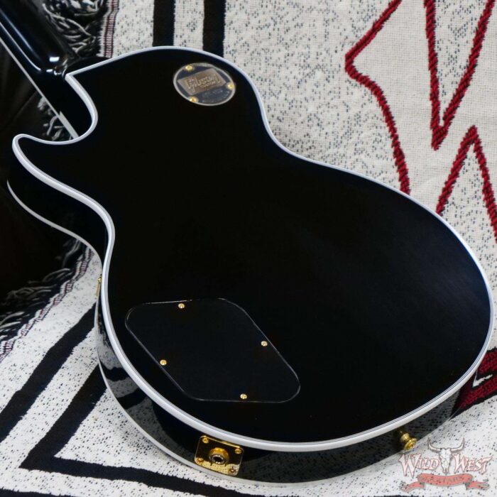 Gibson Custom Shop Les Paul Custom w/ Ebony Fingerboard Gloss Ebony - Image 10