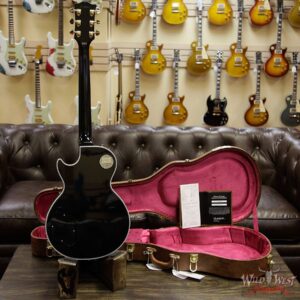 Gibson Custom Shop Les Paul Custom with Ebony Fingerboard Ebony (Black) 10.05 LBS - Image 8
