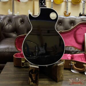 Gibson Custom Shop Les Paul Custom with Ebony Fingerboard Ebony (Black) 10.05 LBS - Image 10