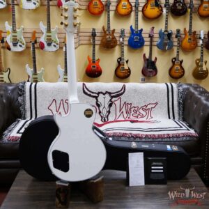 Gibson Custom Shop Les Paul Custom w/ Ebony Fingerboard Gloss Alpine White - Image 8