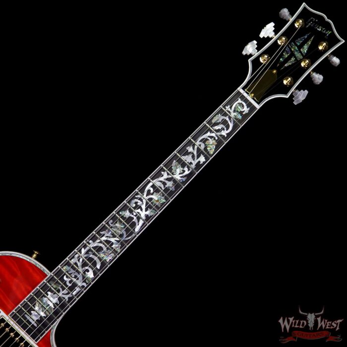 Gibson Custom Shop Les Paul Ultima Quilt Top Ebony Fretboard Tree Of Life Heritage Cherry Sunburst - Image 8