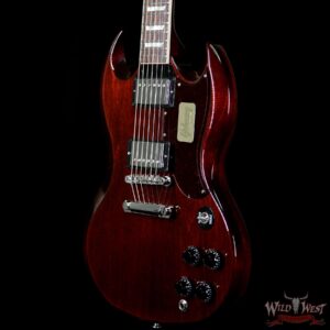 Gibson Custom Shop Limited Run SG Standard Maple Top Dark Cherry - Image 2