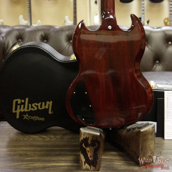 Gibson Custom Shop Limited Run SG Standard Maple Top Dark Cherry - Image 14