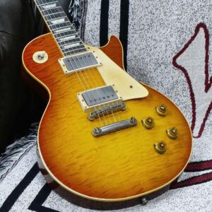 Gibson Custom Shop Limited Edition 1959 Les Paul Standard Reissue Brazilian Rosewood Murphy Lab Aged Tom’s Tea Burst 8.40 LBS - Image 8