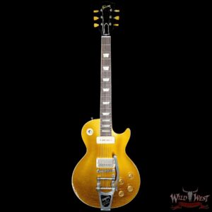 Gibson Custom Shop M2M 1955 Les Paul P90/Humbucker Rosewood Fingerboard w/ Bigsby Murphy Lab Heavy Aged Double Gold - Image 3
