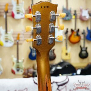 Gibson Custom Shop M2M 1955 Les Paul P90/Humbucker Rosewood Fingerboard w/ Bigsby Murphy Lab Heavy Aged Double Gold - Image 11