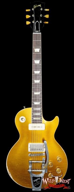 Gibson Custom Shop M2M 1955 Les Paul P90/Humbucker Rosewood Fingerboard w/ Bigsby Murphy Lab Heavy Aged Double Gold