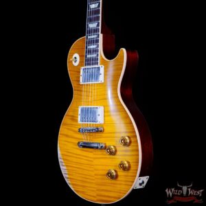 Gibson Custom Shop M2M Hand Selected Kill Top 60th Anniversary 1959 Les Paul Standard Heavy Aged DirtyLemon Fade 8.40 lbs - Image 2