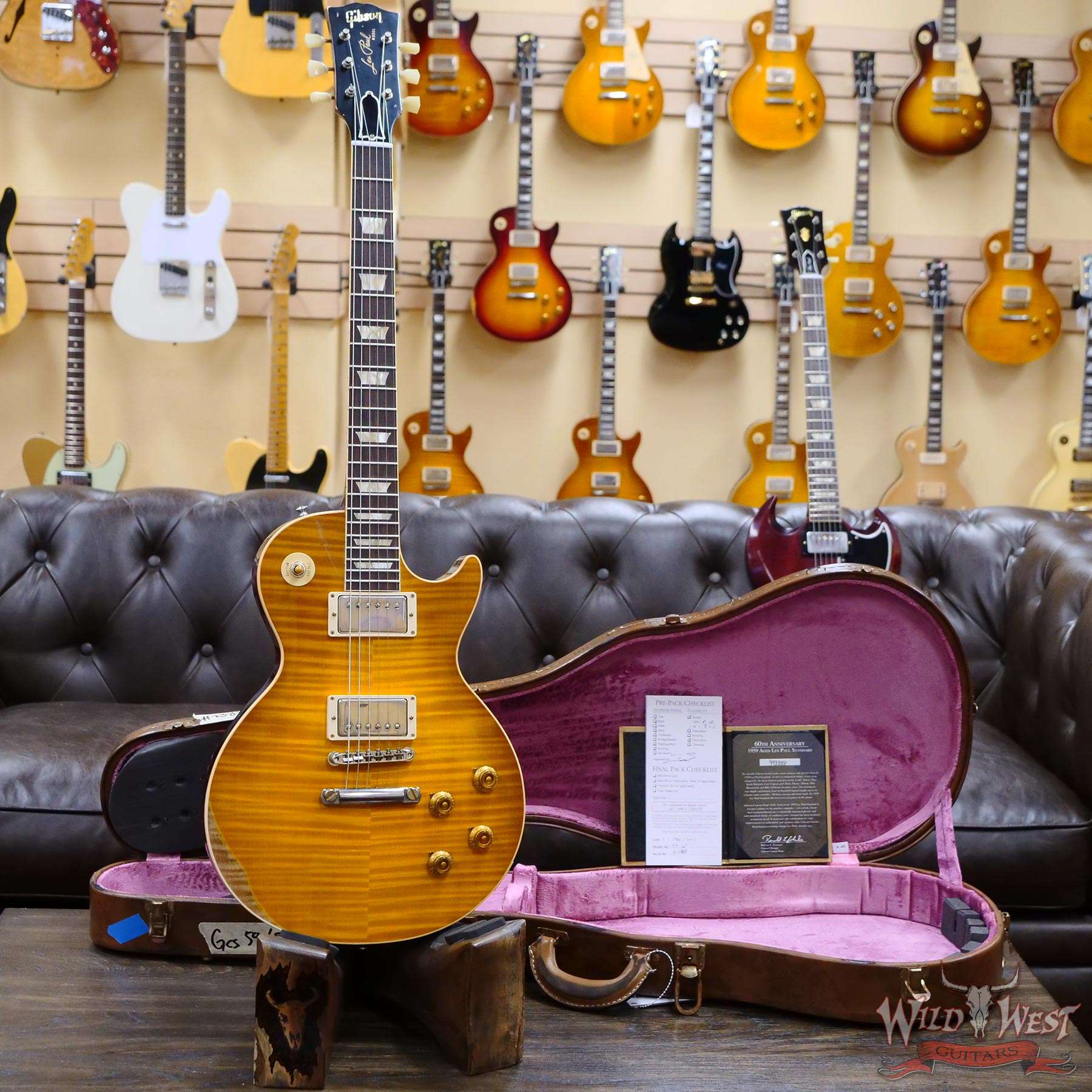 gibsoncs-m2m-1956lp-ha-dlf-93888-d1__wwg.jpg Gibson Custom Shop M2M Hand Selected Kill Top 60th Anniversary 1959 Les Paul Standard Heavy Aged DirtyLemon Fade 8.40 lbs - Image 6