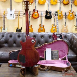 Gibson Custom Shop M2M Hand Selected Kill Top 60th Anniversary 1959 Les Paul Standard Heavy Aged DirtyLemon Fade 8.40 lbs - Image 9