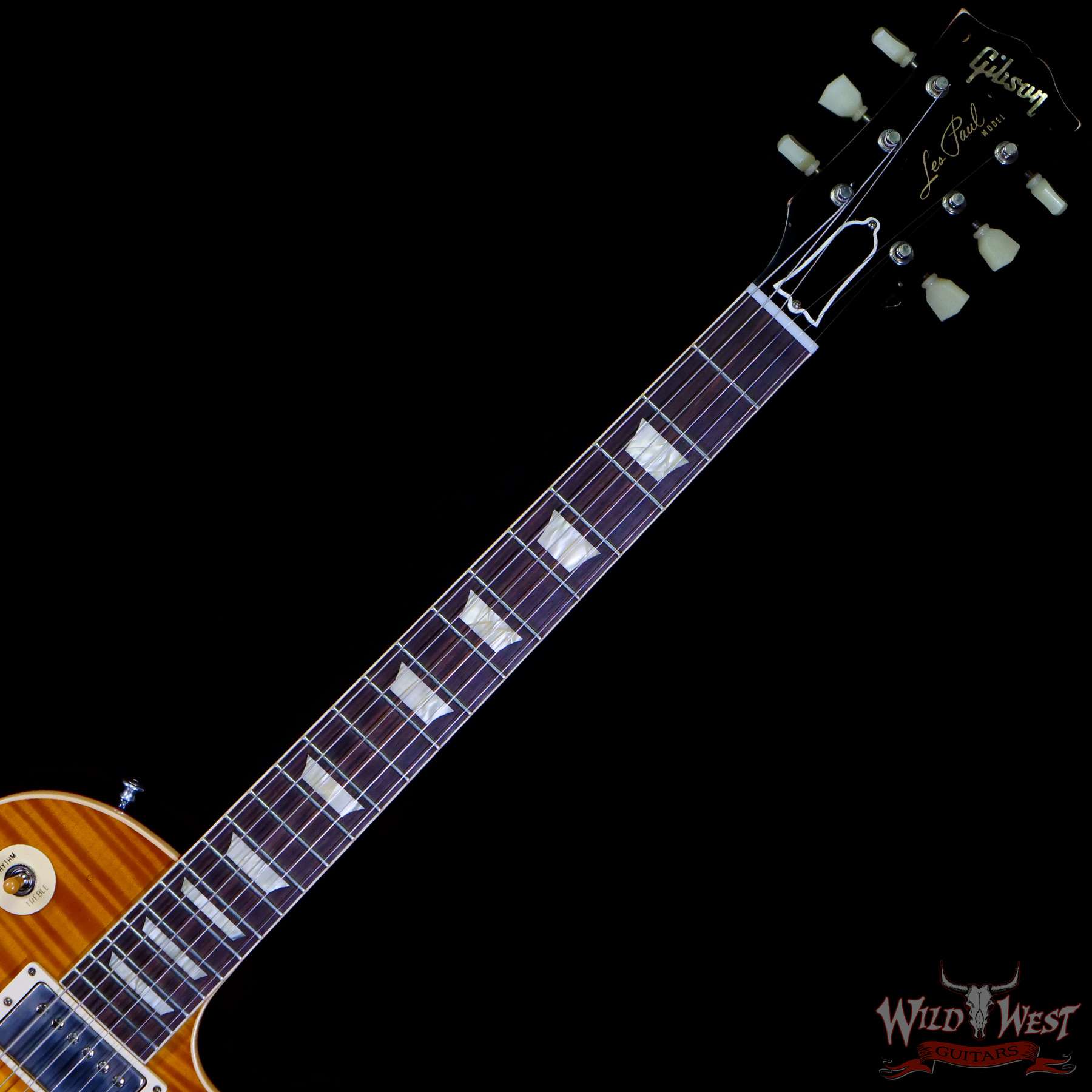 gibsoncs-m2m-1956lp-ha-dlf-93888-nf__wwg.jpg Gibson Custom Shop M2M Hand Selected Kill Top 60th Anniversary 1959 Les Paul Standard Heavy Aged DirtyLemon Fade 8.40 lbs - Image 4