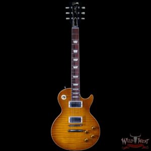 Gibson Custom Shop M2M Hand Selected Kill Top 60th Anniversary 1959 Les Paul Standard VOS Dirty Lemon Fade 9.05 LBS - Image 4