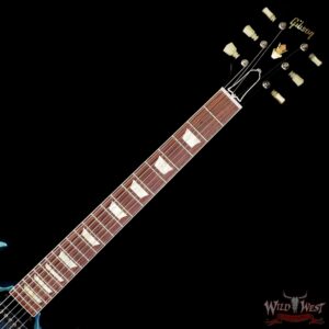 Gibson Custom Shop M2M 1964 SG Standard Reissue With Maestro Vibrola Gloss Antique Pelham Blue 7.10 LBS (Blem) - Image 4