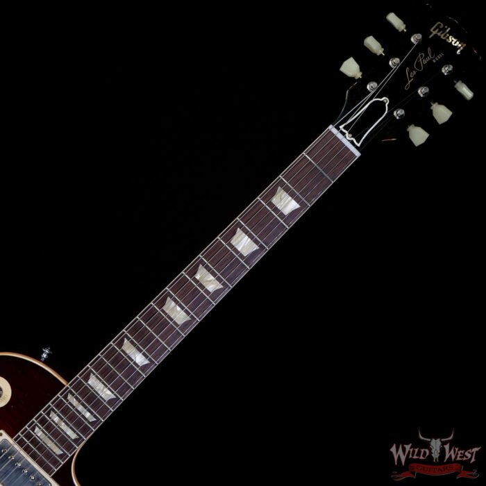 Gibson Custom Shop M2M Hand Selected Kill Top 60th Anniversary 1959 Les Paul Standard Heavy Aged Faded Tobacco Burst 8.40 LBS - Image 4