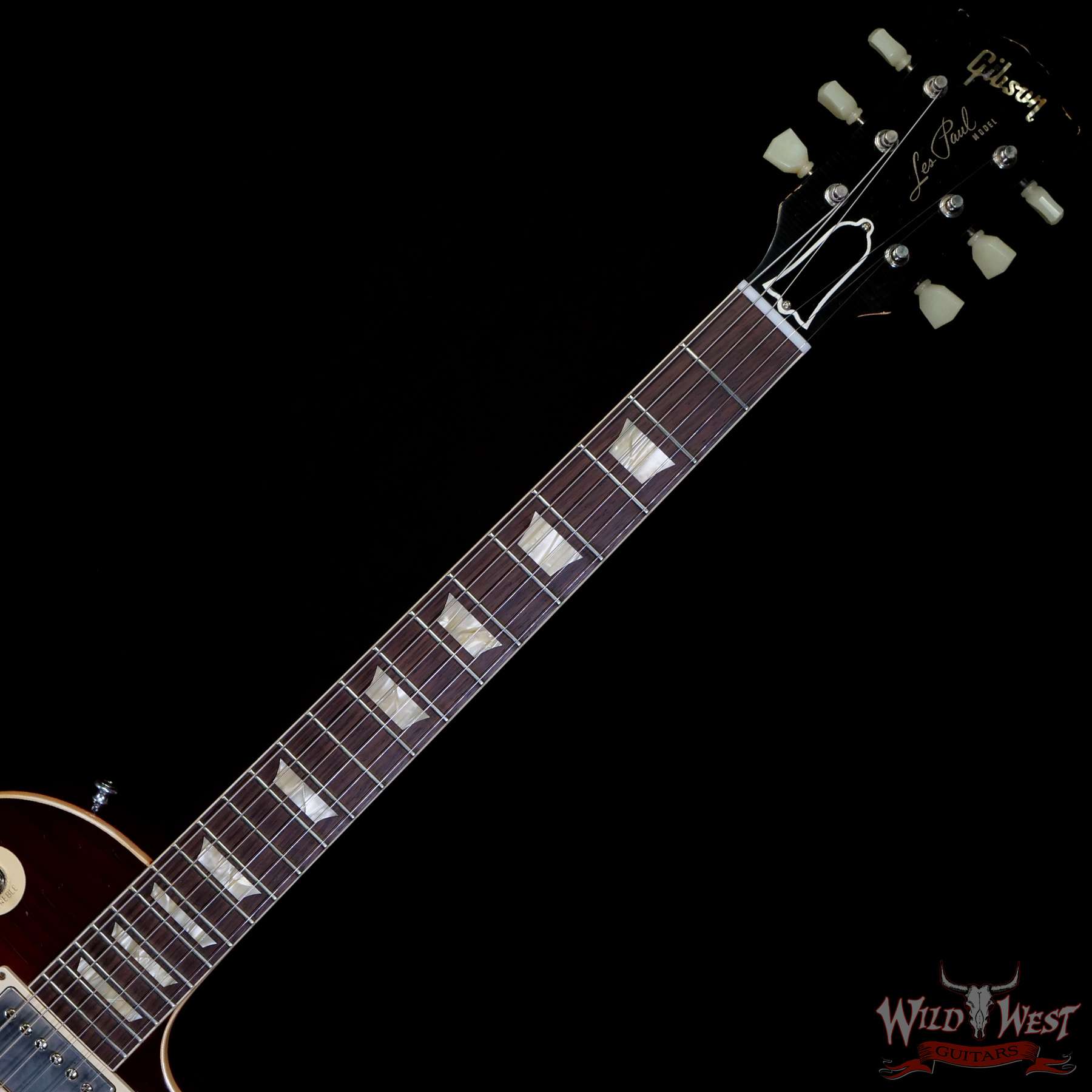 gibsoncs-m2m-50lp-ha-ftb-994379-nf__wwg.jpg Gibson Custom Shop M2M Hand Selected Kill Top 60th Anniversary 1959 Les Paul Standard Heavy Aged Faded Tobacco Burst 8.40 LBS - Image 4