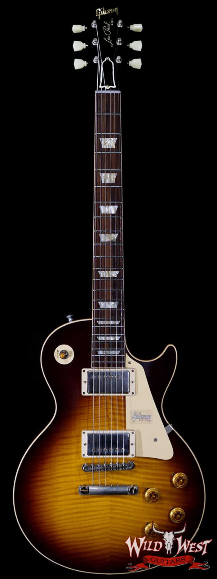 Gibson Custom Shop M2M Hand Selected Kill Top 60th Anniversary 1959 Les Paul Standard VOS Tobacco Sunburst 8.85 lbs - Image 1