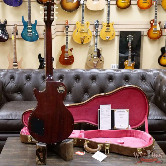 Gibson Custom Shop M2M Hand Selected Top 60th Anniversary 1959 Les Paul Murphy Lab Light Aging Southern Fade 8.60 lbs - Image 11