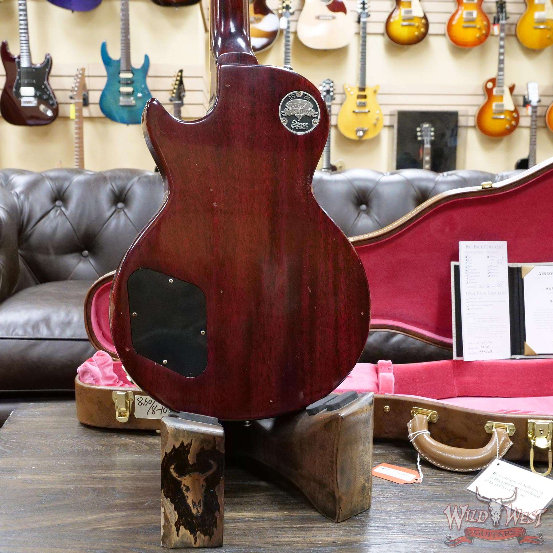 gibsoncs-m2m-60th1959lp-murphyaged-994528-d6__wwg.jpg Gibson Custom Shop M2M Hand Selected Top 60th Anniversary 1959 Les Paul Murphy Lab Light Aging Southern Fade 8.60 lbs - Image 13