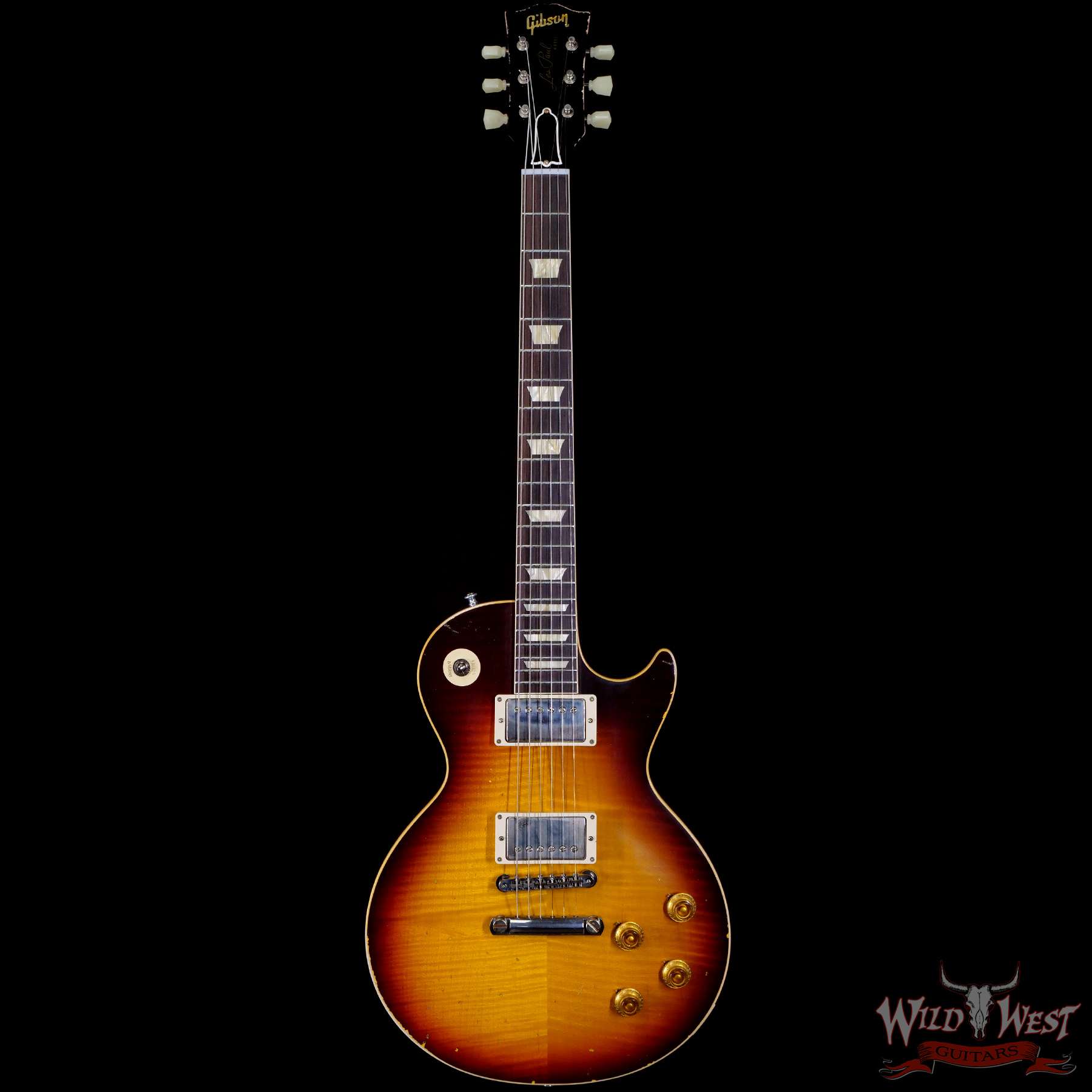 gibsoncs-m2m-60th1959lp-murphyaged-994528-f__wwg.jpg Gibson Custom Shop M2M Hand Selected Top 60th Anniversary 1959 Les Paul Murphy Lab Light Aging Southern Fade 8.60 lbs - Image 3