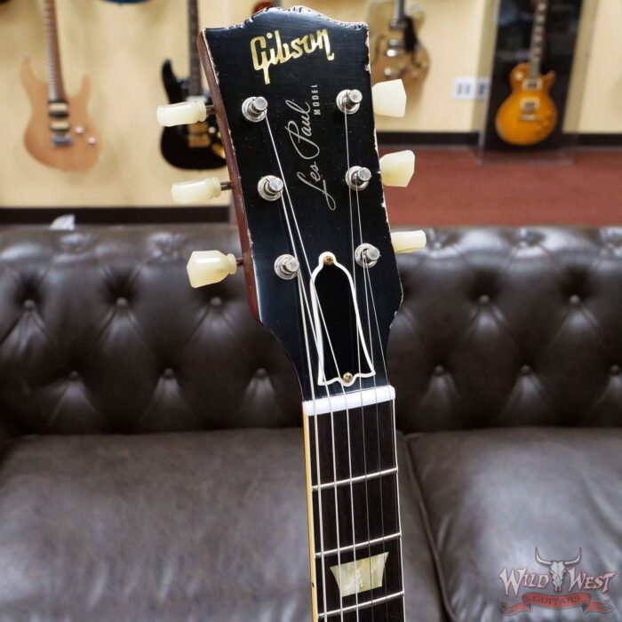 Gibson Custom Shop M2M Hand Selected Top 60th Anniversary 1959 Les Paul Murphy Lab Light Aging Southern Fade 8.60 lbs - Image 7