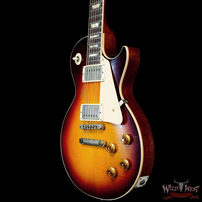 Gibson Custom Shop M2M 1958 Les Paul Standard Murphy Lab Heavy Aged Tom Murphy Painted Dark Bourbon Burst 8.35 LBS - Image 2