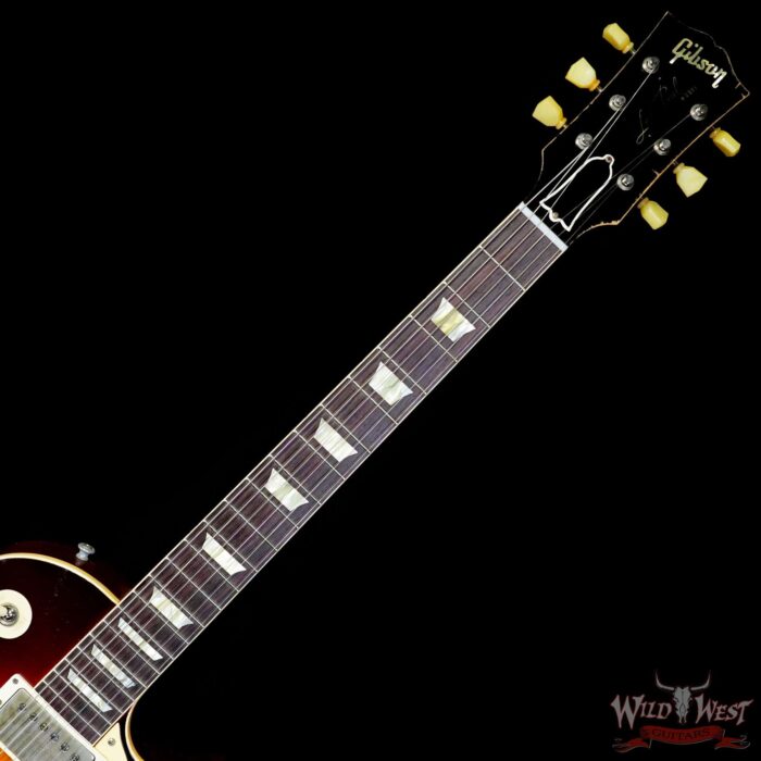 Gibson Custom Shop M2M 1958 Les Paul Standard Murphy Lab Heavy Aged Tom Murphy Painted Dark Bourbon Burst 8.35 LBS - Image 4