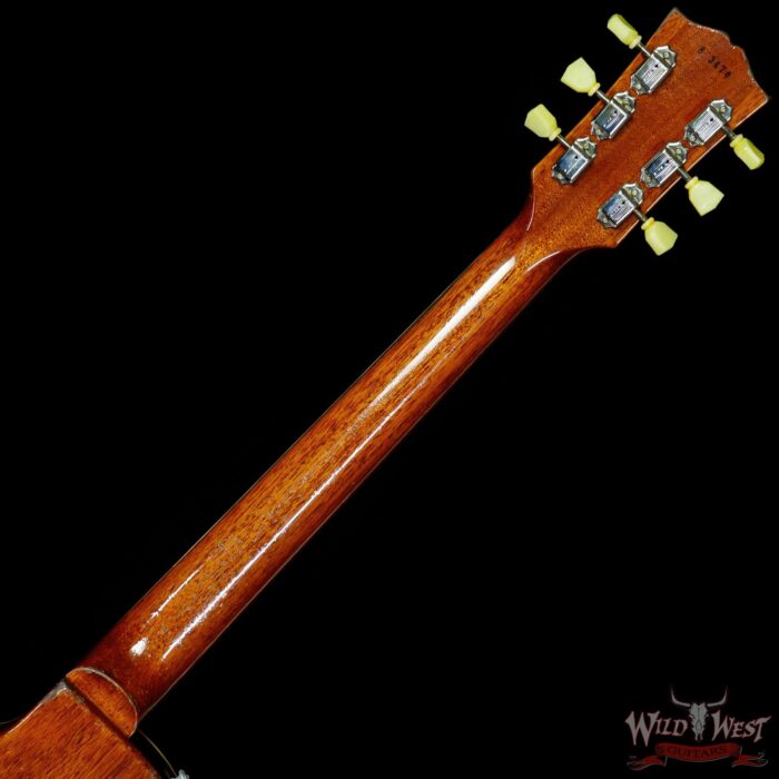 Gibson Custom Shop M2M 1958 Les Paul Standard Murphy Lab Heavy Aged Tom Murphy Painted Dark Bourbon Burst 8.35 LBS - Image 5