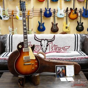 Gibson Custom Shop M2M 1958 Les Paul Standard Murphy Lab Heavy Aged Tom Murphy Painted Dark Bourbon Burst 8.35 LBS - Image 6