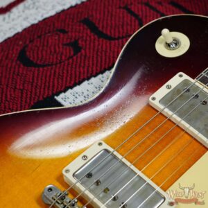 Gibson Custom Shop M2M 1958 Les Paul Standard Murphy Lab Heavy Aged Tom Murphy Painted Dark Bourbon Burst 8.35 LBS - Image 9
