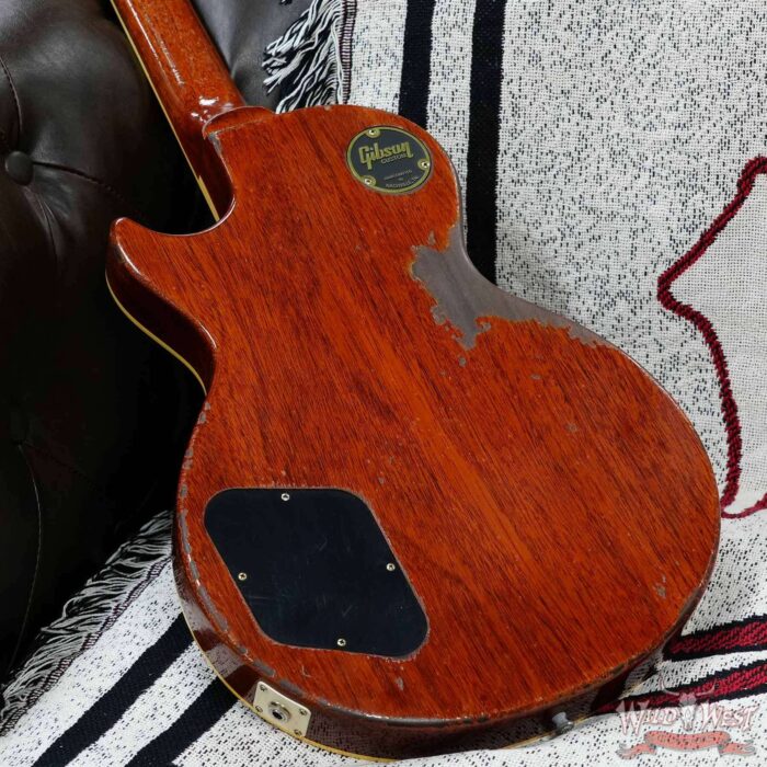Gibson Custom Shop M2M 1958 Les Paul Standard Murphy Lab Heavy Aged Tom Murphy Painted Dark Bourbon Burst 8.35 LBS - Image 12