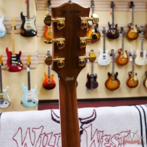 Gibson Custom Shop M2M Hand Selected 5A Quilt Maple Top Les Paul Custom Ebony Board with Tree of Life Inlay Chablis Pink - Image 10