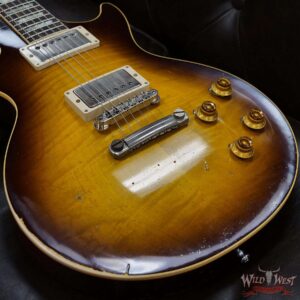 Gibson Custom Shop M2M 1958 Les Paul Standard Murphy Lab Heavy Aged Tobacco Sunburst 8.25 lbs - Image 8