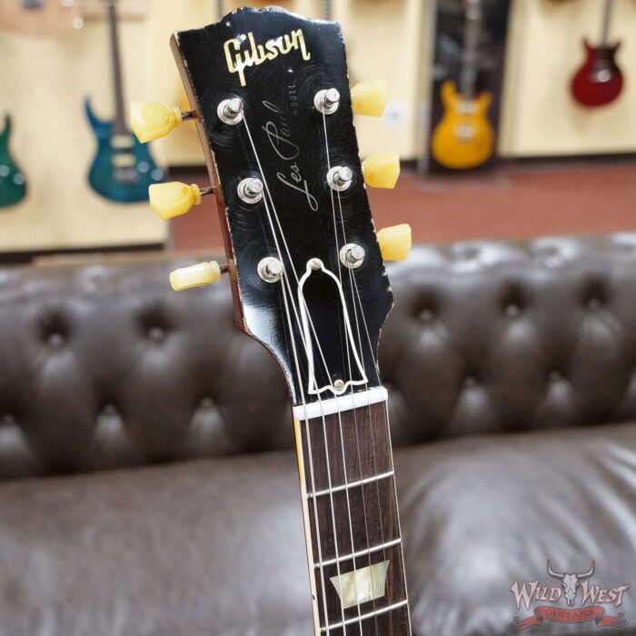 Gibson Custom Shop M2M 1958 Les Paul Standard Murphy Lab Heavy Aged Tobacco Sunburst 8.40 lbs - Image 6