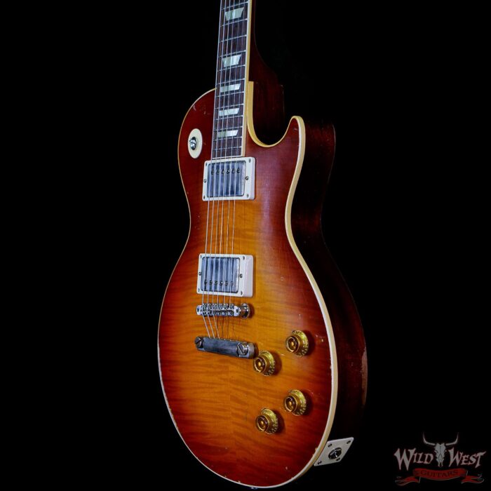 Gibson Custom Shop M2M Hand Selected Top 1958 Les Paul Murphy Lab Heavy Aging “First Standard” 7.85 lbs - Image 2