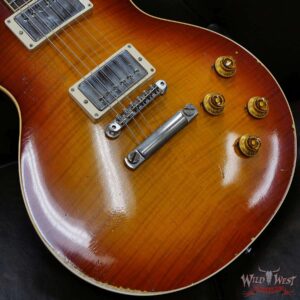 Gibson Custom Shop M2M Hand Selected Top 1958 Les Paul Murphy Lab Heavy Aging “First Standard” 7.85 lbs - Image 9
