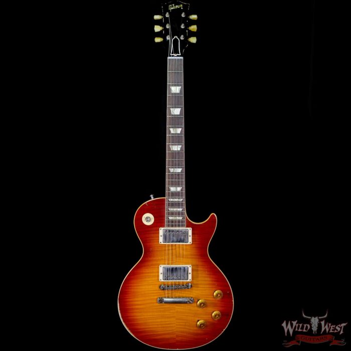 Gibson Custom Shop M2M Hand Selected Top 1958 Les Paul Murphy Lab Heavy Aging “First Standard” 7.85 lbs - Image 3
