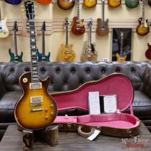 Gibson Custom Shop M2M Hand Selected Top 60th Anniversary 1959 Les Paul Murphy Lab Heavy Aged Faded Tobacco Burst 8.85 lbs - Image 5