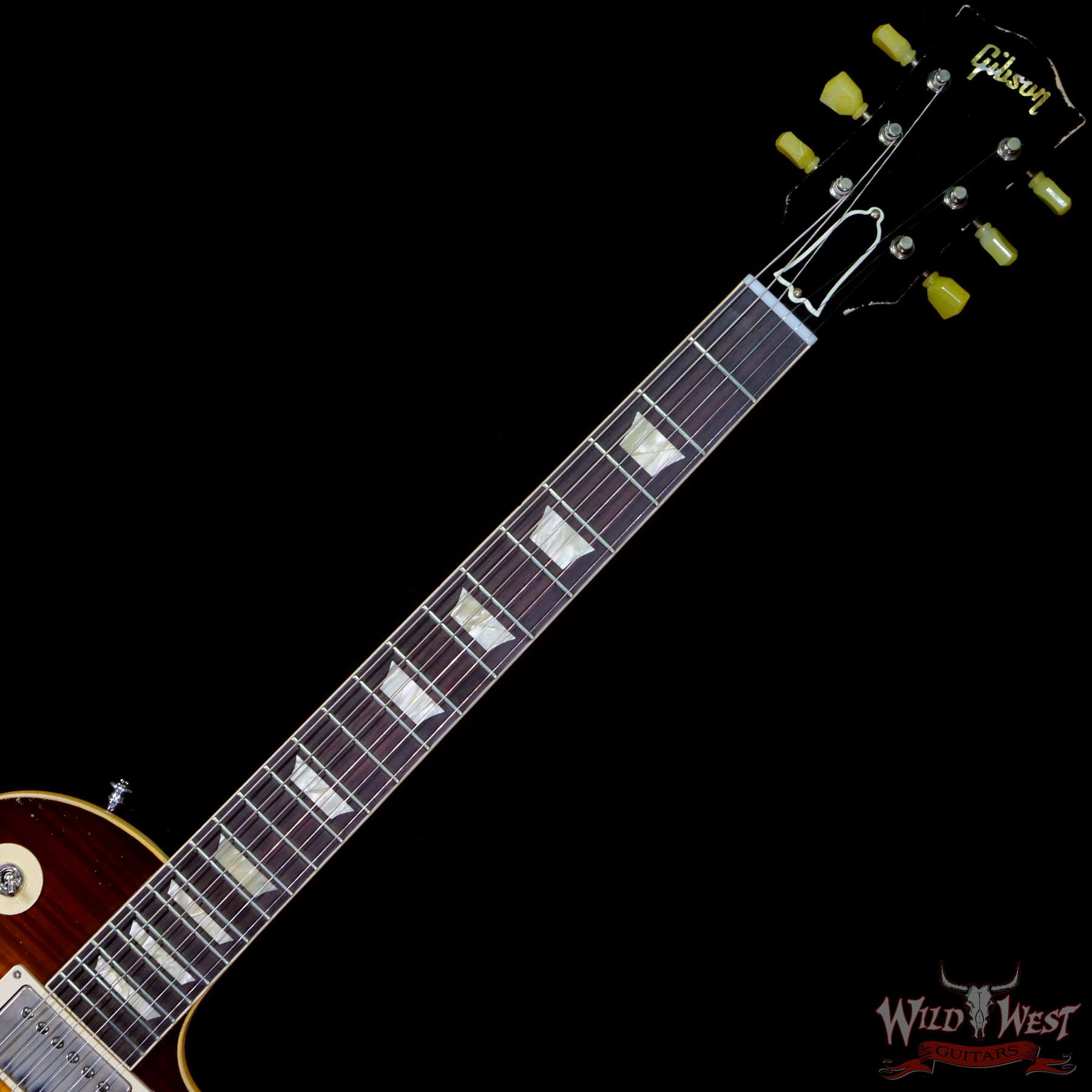 gibsoncs-ml-r9-ha-994558-nf__wwg.jpg Gibson Custom Shop M2M Hand Selected Top 60th Anniversary 1959 Les Paul Murphy Lab Heavy Aged Faded Tobacco Burst 8.85 lbs - Image 4