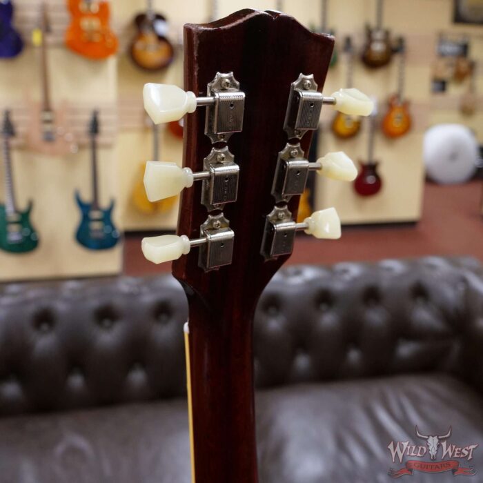 Gibson Custom Shop M2M Hand Selected Top 60th Anniversary 1959 Les Paul Murphy Lab Light Aging Dirty Green Lemon 8.40 LBS - Image 10