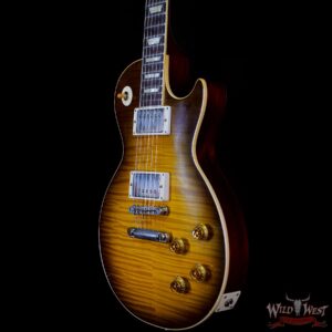 Gibson Custom Shop M2M Hand Selected Top 60th Anniversary 1959 Les Paul Murphy Lab Light Aging Dirty Green Lemon 8.40 LBS - Image 2
