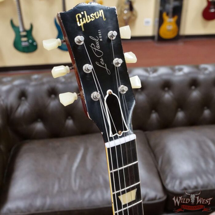 Gibson Custom Shop M2M Hand Selected Top 60th Anniversary 1959 Les Paul Murphy Lab Light Aged Southern Fade 8.35 lbs - Image 6