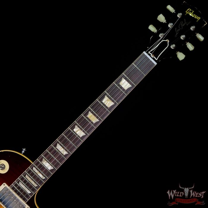 Gibson Custom Shop M2M Hand Selected Top 60th Anniversary 1959 Les Paul Murphy Lab Light Aged Southern Fade 8.35 lbs - Image 4