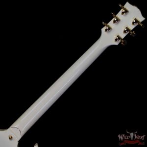 Gibson Custom Shop M2M 1963 Les Paul SG Custom With Stopbar Murphy Lab Light Aged Classic White - Image 5