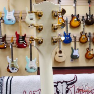 Gibson Custom Shop M2M 1963 Les Paul SG Custom With Stopbar Murphy Lab Light Aged Classic White - Image 11