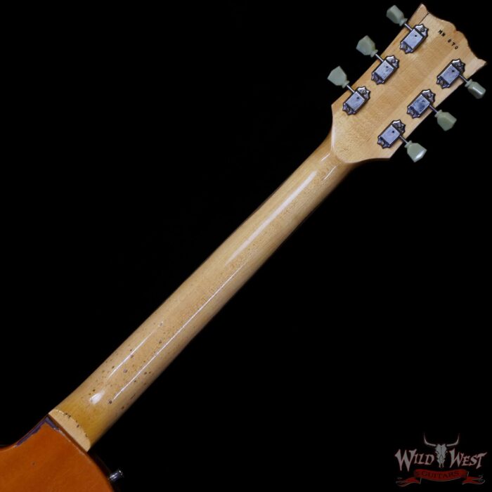 Gibson Custom Shop Mike Ness 1976 Les Paul Deluxe Murphy Lab Aged Gold - Image 5