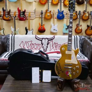 Gibson Custom Shop Mike Ness 1976 Les Paul Deluxe Murphy Lab Aged Gold - Image 6