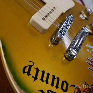 Gibson Custom Shop Mike Ness 1976 Les Paul Deluxe Murphy Lab Aged Gold - Image 9