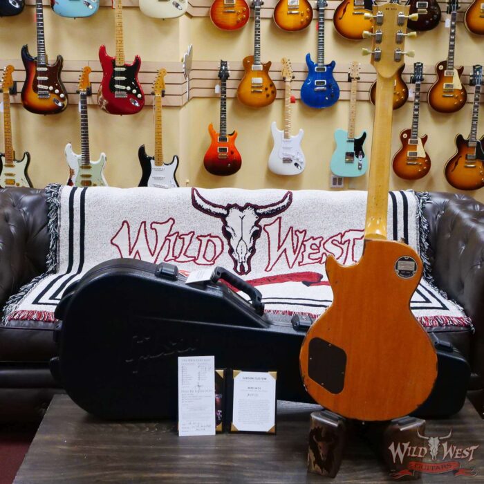 Gibson Custom Shop Mike Ness 1976 Les Paul Deluxe Murphy Lab Aged Gold - Image 10